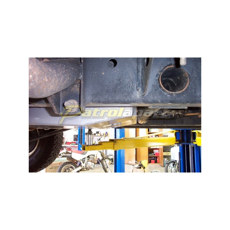 LRA 73L Replacement Long Range Fuel Sub Tank for Nissan Patrol GU TB45 TB48 - With clip for fuel pump